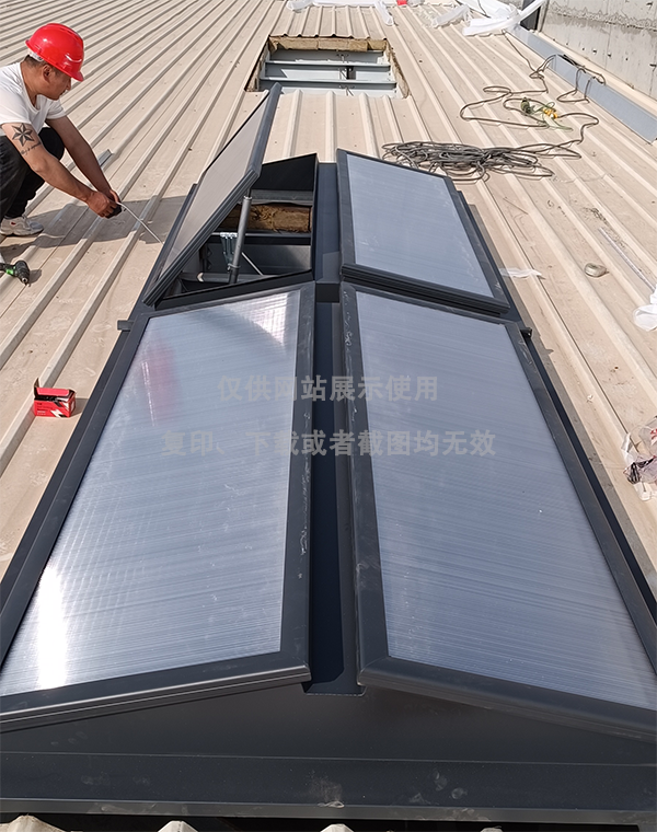 兰州王老吉生产车间海原排烟天窗