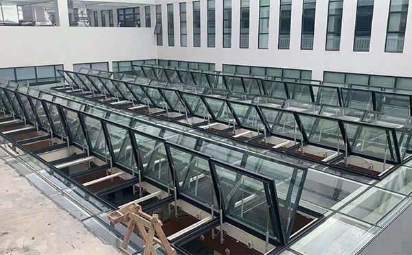 百安科技有限公司近期海原排烟窗项目案例分享